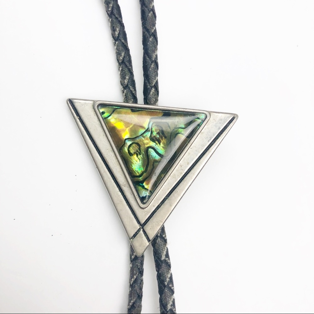 VINTAGE l Bolo Tie. Aquarius Ltd. 1992